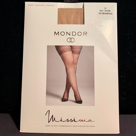 NWT Mondor Missima Tights in Nude 1X - Picture 1 of 4